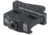 American Defense Manufacturing Short, Quick-Disconnect Mount w/ Standard Lever Assembly, Black, AD-MLOK-PICATINNY-STD