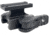 American Defense Manufacturing Trijicon MRO Non QD Lightweight COWITNESS Height Red Dot Mount, Black, AD-MRO-LW-10-GIS
