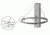 American Hunter Post Ring Mount For Poly Barrels Using Directional Feeder AH-POSTRG