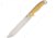American Knife Company Denali Antique Ivory Micarta Fixed Blade Knife, 14in, 8.5in, A2 Tool Steel, Antique Ivory, Micarta Handle AKCD1MAI