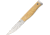 American Knife Company Forest Antique Ivory Micarta Fixed Blade Knife, 8.875in, 4.25in, A2 Tool Steel, Antique Ivory, Micarta Handle AKCFMAI