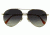 AO General LE Sunglasses w/ Silver Frame and Polycarbonate Gradient Grey Lens SGRGRY-WS145-14-58-52