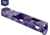 USED American Tactical Arms OPMOD ATA19 Badger Slide W/ Optic Cut, Glock 19, Gen 3, Purple Digital, SLD-ATA19-BDR-DIGI-PURP-RMR, EDEMO1, Used, Condition Fair