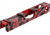 American Tactical Arms OPMOD ATA19 Badger Slide W/ Optic Cut, Glock 19, Gen 3, Red Digital, SLD-ATA19-BDR-DIGI-RED-RMR
