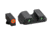 AmeriGlo Agent 3-Dot Tritium Night Sight Set, Green Tritium, Orange Outline Front, Glock G42/G43, Black, GL-851