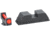 AmeriGlo Ameriglo Fiber front sight rear notch Red Fiber .115 FRONT Black REAR, GFT-122