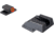 AmeriGlo Protector Tritium Square-Notch Pistol Night Sight Set, Smith &amp; Wesson Bodyguard 2.0, Orange Front Sight Outline, Black, SWBG-436