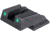 AmeriGlo Rear Tritium Square-Notch Pistol Night Sight, Smith &amp; Wesson Bodyguard 2.0, Black, SWBG-875R