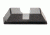 Ameriglo Black Rear Sight Flat Notch Classic .272 Height .130 Width For Glock Pistols