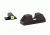 Ameriglo Cap Sight for Bersa BP9,40,380,Green Tritium Lime Green Lumi Square Outline Front,Yellow Lumi Line Non Tritium Rear BS-614