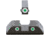 AmeriGlo Classic 3 Dot Night Sight Set, Glock 17/19/19x/26/34 Gen 5, Green Front, GL-5113