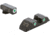 AmeriGlo Classic 3 Dot Night Sight Set, Glock 17/19/19x/26/34 Gen 5, Green Front, GL-5113