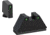 AmeriGlo Glock 2XL Tritium Night Sight Suppressor/Optic Height Set, Tall Green Green Tritium 3 dot sight set black outlines, Fits all Glock Except 42 &amp; 43, 2XL, DH, GL-814