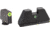 AmeriGlo Glock Tritium Night Sight Suppressor/Optics Height Sight, XL Tall Green tritium Lamp LumiGreen outline front, Single green tritium dot rear .315in F .394in R, XL, up to 0.284in DH, GL-391