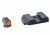 Ameriglo Hackathorn Night Set For Glock 43 Orange Outline Front Black Rear