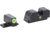 AmeriGlo i-Dot Night Sight Set for SIG w/GreenTritium LumiGreen Outline Front/ Green Single Dot Rear, SG-301
