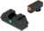 AmeriGlo i-Dot Night Sight Set for Walther PDP w/Green Tritium Orange Outline Front/ i-Dot Rear, WA-201