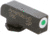 Ameriglo Night Sight, FRONT Only - Green w/ White Outline - For Glocks, .165 Height GL-112T