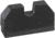 AmeriGlo Rear Only-Serrated Black .451 H .160 Notch REAR Sight, GL-420-451