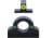 AmeriGlo SIG Ghost Ring Sight, Green Tritium LumiGreen Outline FRONT, Green Tritium REAR, SIG, SG-325