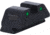 AmeriGlo Smith and Wesson Rear Sight, Green Tritium 2-Dot Black Outlines .335inH .165in Sq Notch, Smith &amp; Wesson, SW-2875R