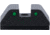 AmeriGlo Smith and Wesson Rear Sight, Green Tritium 2-Dot Black Outlines .335inH .165in Sq Notch, Smith &amp; Wesson, SW-2875R
