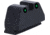 AmeriGlo Smith and Wesson Rear Sight, Green Tritium 2-Dot Black Outlines .492inH .150in Sq Notch, Smith &amp; Wesson, SW-2200R