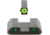 AmeriGlo Spartan 3 Dot Night Sights for Glock 17/19/22/23/24/26/27/33/34/35/37/38/39 w/Green Tritium LumiGreen Outline Front/ Green Tritium Black Outline Rear, GL-546
