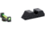 AmeriGlo Specialty Sight Set for Glock 17/19/19X/26/45 w/Green Fiber Front/ Black Rear, GFT-125