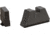 AmeriGlo Tall Suppressor Height Sight Set, All Glock excl. 42/43/43x/48, 3XL, Flat Black, Serrated Black, GL-506