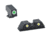 Ameriglo Tritium Night Sight Set, Classic Green Front,Yellow Rear for Glock 17, 19, 22, 23, 24, 26, 27, 33, 34, 35, 37, 38, 39 - GL115