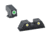 Ameriglo Tritium Night Sight Set, Classic Green Front,Yellow Rear for Glock 20,21,29,30,31,32,36 - GL121