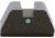 AmeriGlo Tritium Rear Sights for Glock w/Green Tritium Single Dot No Outline .451in H .165in Sq Notch, i-Dot, GL-143R