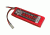 7.4v 3300mah 2S 20C Mini LIPO Battery, Red/Black