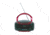 AmpliVox CD Boombox with Bluetooth, Red, SL1015