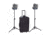 AmpliVox Wireless Powered Speaker Half-Mile Hailer Kit, Black, SW640