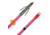 AMS Fiberglass Arrow Chaos Point Pink Shaft &amp; Safety Slide, A203-PNK