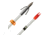 AMS Fiberglass Arrow Chaos QT Point &amp; AMS EverGlide Safety Slide, A208-WHT