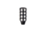 Anarchy Bolt Knob Grenade Two Tone, 5/16x24, Black ABK-GRN-BLKTT