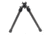 Anarchy Outdoors All Terrain Mountain and Backcountry Bipod Feet, Metal Spiked, Black, Small, ATBF-ATF