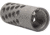 Anarchy Outdoors Full Port Muzzle Brake, .30 cal, 1/2x28, Matte Silver, 791617486409
