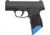 Anarchy Outdoors Pinky Rest for Sig 365, Blue, 791617481039