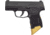 Anarchy Outdoors Pinky Rest for Sig 365, Gold, 791617481046