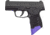 Anarchy Outdoors Pinky Rest for Sig 365, Purple, 791617481053