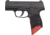 Anarchy Outdoors Pinky Rest for Sig 365, Red, 791617481022