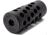 Anarchy Outdoors RPR Rimfire Bull Barrel Full Port Muzzle Brake, .22 Caliber, 1/2x28 Thread, 0.86 in OD, Black, 791617486201