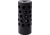 Anarchy Outdoors RPR Rimfire Bull Barrel Full Port Muzzle Brake, .22 Caliber, 1/2x28 Thread, 0.86 in OD, Black, 791617486201