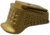 Anarchy Outdoors Ruger American Compact 9mm Grip Extension/Pinky Rest, Gold, 791617486539