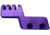 Anarchy Outdoors Smith &amp; Wesson M&amp;P Shield Compensator, 9mm, Purple, 791617487192
