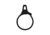 Anarchy Throw Lever, Kahles K525i, Black, AO-TL104-KahlesK525i